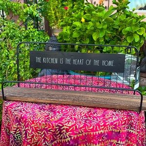 NEW Rae Dunn “THE KITCHEN IS THE HEART ❤️ OF THE HOME” Shelf